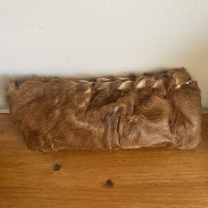 Rare Vintage 1999 Gucci Tom Ford Fur Clutch RunWay